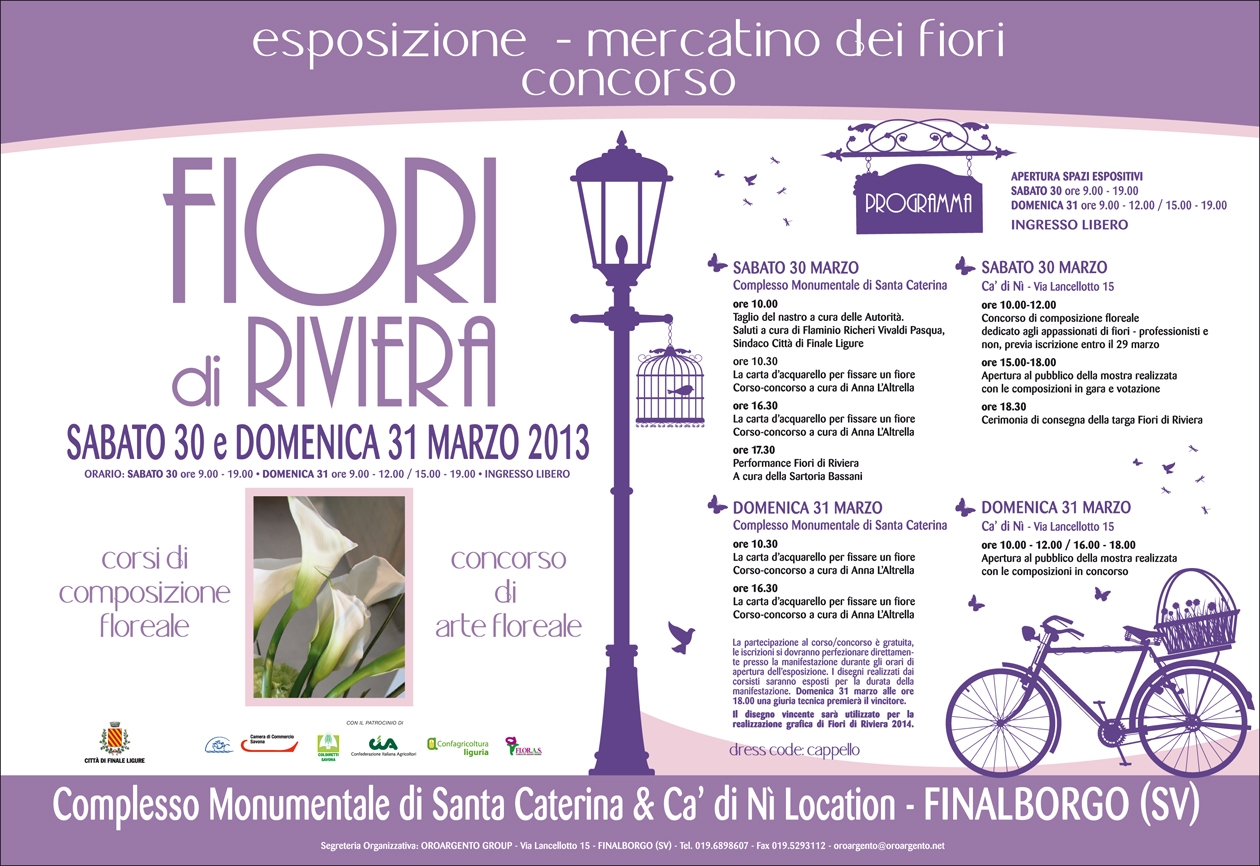 Fiori e Riviera Programma 2013