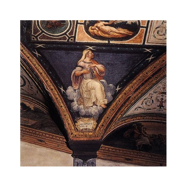 Atrio superiore, arti liberali - Architettura Atrio superiore, arti liberali - Architettura